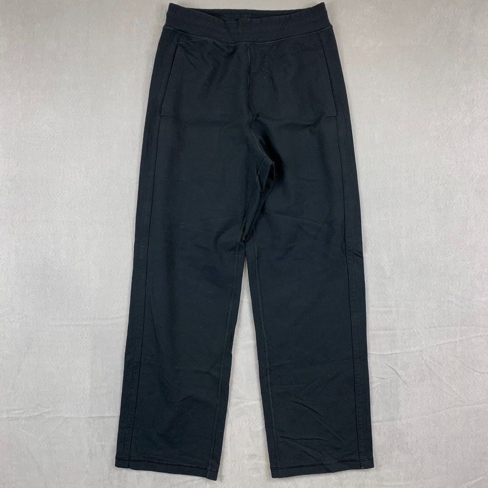 COPY - Lululemon Men Pant Medium Tall Black Joggers Relaxed Straight Stretch Ad…